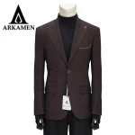 کت تک مردانه مدل زیک (Zik) | برند آرکامن | کد j306 - Image 3